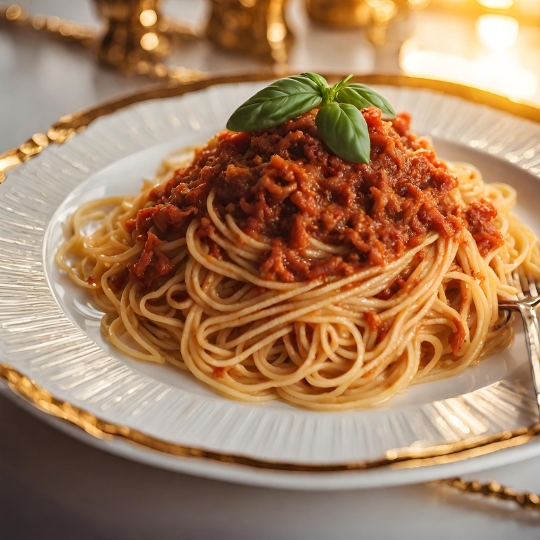 Spaghetti Con Ragu